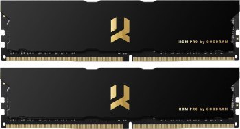 GOODRAM DDR4 IRP-K3600D4V64L18S/16GDC 16GB Dual Channel 3600MHz 18-22-22 Deep Black