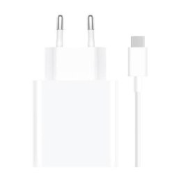 XIAOMI ORYGINALNA ŁADOWARKA MDY-14-EW 67W QC 3.0 + KABEL USB-USB-C 6A BIAŁA BULK