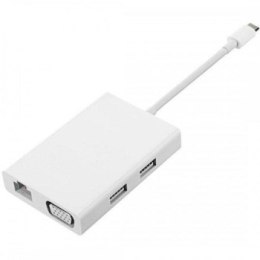 XIAOMI ORYGINALNY ADAPTER ZJQ04TM MI TYP-C DO VGA + Ethernet MULTIADAPTER BOX