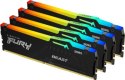 KINGSTON DDR5 128GB 5600Mhz CL40 FURY Beast RGB KITx4