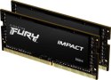 Kingston 64GB 3200MHz DDR4 CL20 SODIMM (Kit of 2) FURY Impact KF432S20IBK2/64