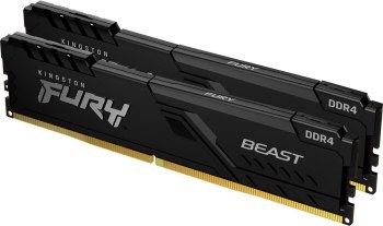 Pamięć - Kingston Fury Beast 32GB [2x16GB 2666MHz DDR4 CL16 DIMM]