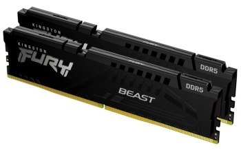 Pamięć - Kingston Fury Beast Black EXPO 64GB [2x32GB 6000MHz DDR5 CL30 DIMM]