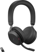 Słuchawki - Słuchawki bezprzewodowe Jabra Evolve 2 75 USB-A MS Stereo Black - 27599-999-999