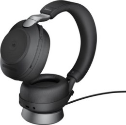 Słuchawki - Słuchawki bezprzewodowe Jabra Evolve 2 85 MS Stereo Stand Black - 28599-999-989