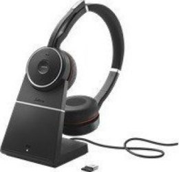 Słuchawki - Słuchawki bezprzewodowe Jabra Evolve 75 SE USB-A UC Stereo Stand - 7599-848-199