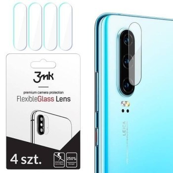 SZKŁO HYBRYDOWE 3MK FLEXIBLE GLASS LENS SAMSUNG GALAXY A50 NA APARAT 4 SZT.