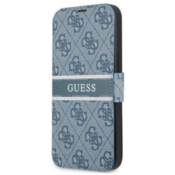 GUESS GUBKP13L4GDBL IPHONE 13 PRO / 13 6,1" NIEBIESKI/BLUE BOOK 4G STRIPE