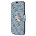 GUESS GUBKP13L4GMGBL IPHONE 13 PRO / 13 6,1" NIEBIESKI/BLUE BOOK 4G BIG METAL LOGO