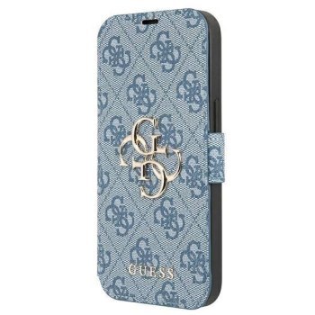 GUESS GUBKP13L4GMGBL IPHONE 13 PRO / 13 6,1" NIEBIESKI/BLUE BOOK 4G BIG METAL LOGO