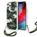 GUESS GUHCP12LKSARKA IPHONE 12 PRO MAX 6,7" ZIELONY/KHAKI HARDCASE CAMO COLLECTION