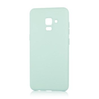 ETUI SILICONE CASE IPHONE XS MAX MIĘTOWY WYCIĘCIE NA LOGO WYPRZEDAŻ