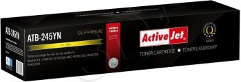 Toner Activejet ATB-245YN (zamiennik Brother TN-245Y; Supreme; 2200 stron; żółty)