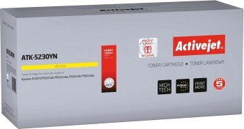 Toner Activejet ATK-5230YN (zamiennik Kyocera TK-5230Y; Supreme; 2200 stron; żółty)