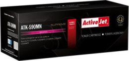 Toner Activejet ATK-590M (zamiennik Kyocera TK-590M; Supreme; 5000 stron; czerwony)