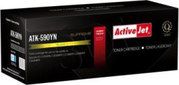 Toner Activejet ATK-590YN (zamiennik Kyocera TK-590Y; Supreme; 5000 stron; żółty)