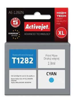 Tusz Activejet AE-1282N (zamiennik Epson T1282; Supreme; 13 ml; niebieski)