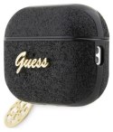 Guess 4G Glitter Flake - Etui AirPods Pro 2 (czarny)