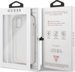 Guess Glitter Case iPhone 11 Pro Max silver