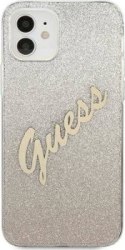 Guess Glitter Gradient Script do iPhone 12 mini (złoty)