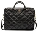 Guess Quilted 4G Computer Bag 15'' - 16'' (czarny)