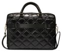 Guess Quilted 4G Computer Bag 15'' - 16'' (czarny)