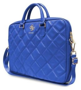 Guess Quilted 4G Computer Bag 15'' - 16'' (niebieski)