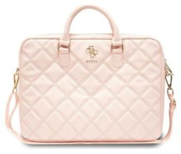 Guess Quilted 4G Computer Bag 15'' - 16'' (różowy)