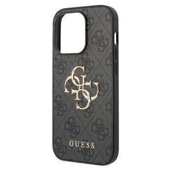 Guess 4G Big Metal Logo do Apple iPhone 15 Pro Max (szary)