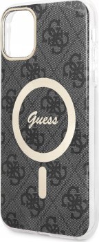 Guess 4G MagSafe - Etui iPhone 11 (Czarny)