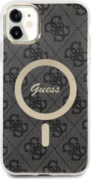 Guess 4G MagSafe - Etui iPhone 11 (Czarny)