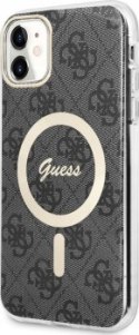 Guess 4G MagSafe - Etui iPhone 11 (Czarny)