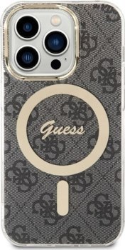 Guess 4G MagSafe - Etui iPhone 14 Pro (szary)