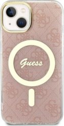 Guess 4G MagSafe - Etui iPhone 14 (Różowy)