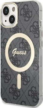 Guess 4G MagSafe - Etui iPhone 14 (szary)