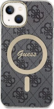 Guess 4G MagSafe - Etui iPhone 14 (szary)