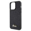 Guess Disco Metal Script do Apple iPhone 15 Pro Max (czarny)