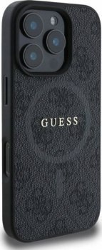 Guess Ring Classic Logo do iPhone 16 Pro czarny