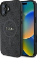 Guess Ring Classic Logo do iPhone 16 czarny