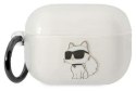 Karl Lagerfeld NFT Ikonik Choupette Head - Etui AirPods Pro 2 (przezroczysty)