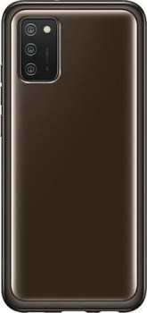 Samsung Soft Clear Cover do Galaxy A02s black (EF-QA026TBEGEU)