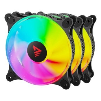 SAVIO WENTYLATOR 3X 120MM ARGB 3-PIN 5V 4-PIN 12V BLAST FAN SET