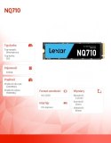 Lexar Dysk SSD NQ710 500GB NVMe 4x4 2280 4400/1700MB/s