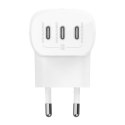 Belkin Ładowarka kątowa 3 porty USB-C PPS 67 W