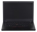 LENOVO ThinkPad T480 i5-8350U 16GB 256GB SSD 14" FHD (US QWERTY) Win11pro + zasilacz UŻYWANY