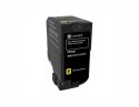 RETURN-TONER CARTRIDGE YELLOW/7K PAGES F. CS720/CS725/CX725