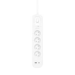 BELKIN LISTWA ZASIL. 2M 4X + 1XUSB-A USB-C 525J