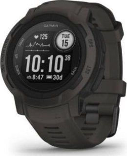 Garmin Instinct 2 z czujnikiem tętna HRM Elevate (grafitowy / grafitowy pasek)