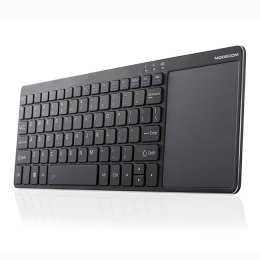 Modecom MC-TPK1 klawiatura RF Wireless QWERTY Angielski Czarny