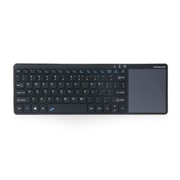 Modecom MC-TPK1 klawiatura RF Wireless QWERTY Angielski Czarny